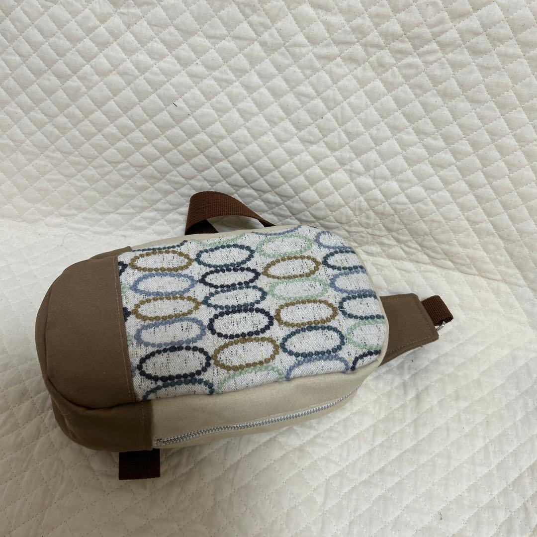 ミナペルホネン　ハンドメイド　BOXタイプボディバッグ タルト