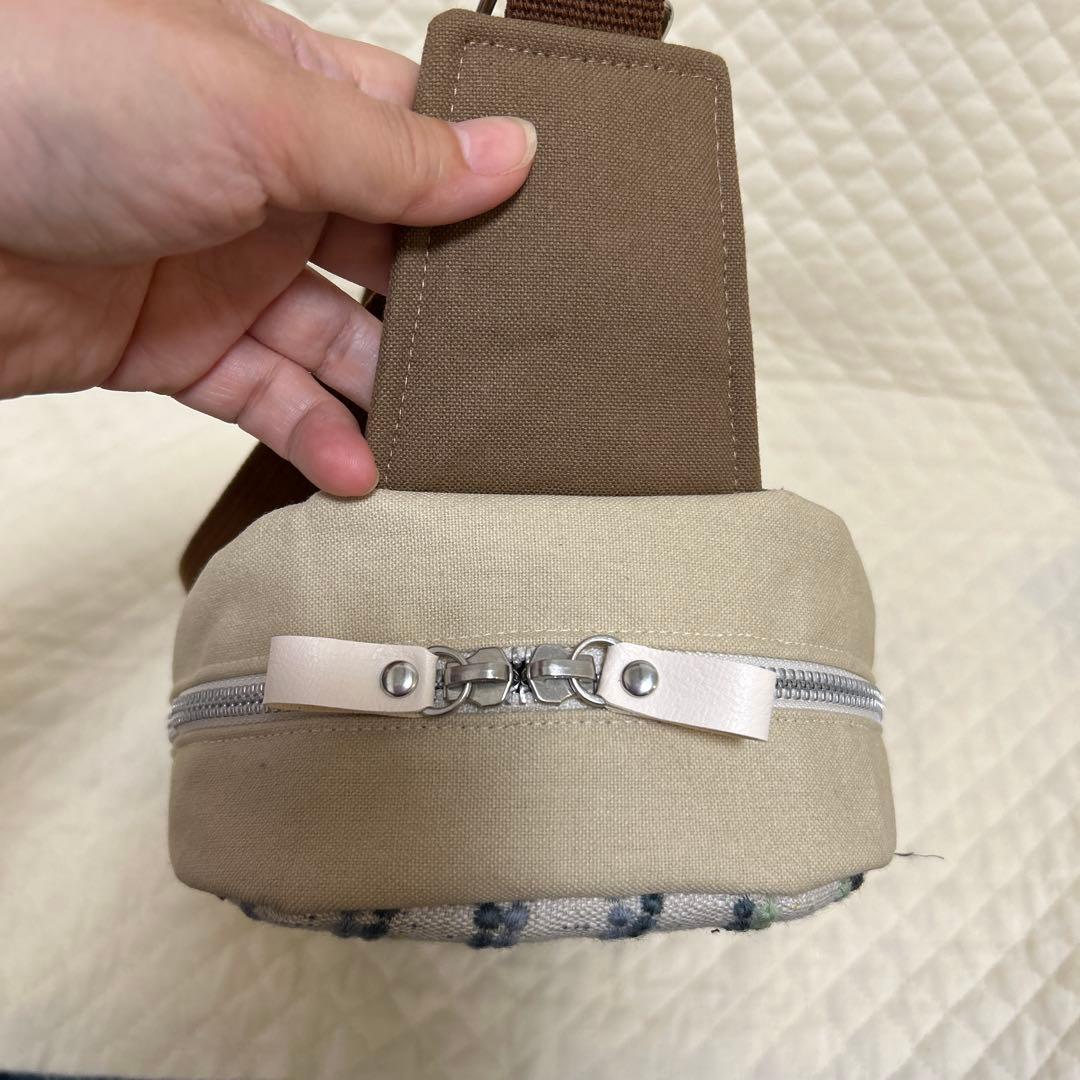 ミナペルホネン　ハンドメイド　BOXタイプボディバッグ タルト