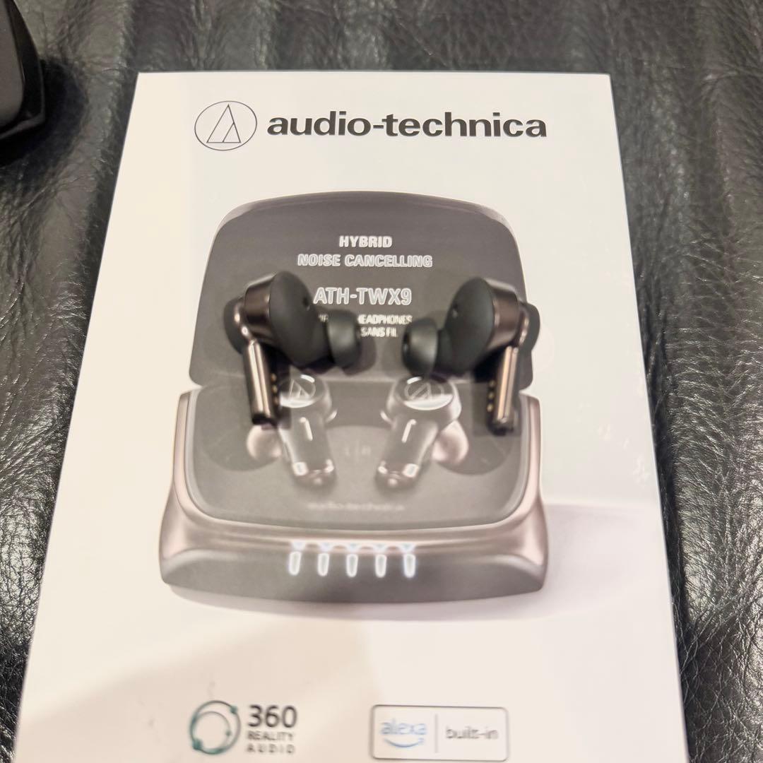 【極美品】audio-technica ATH-TWX9 ワイヤレスイヤホン