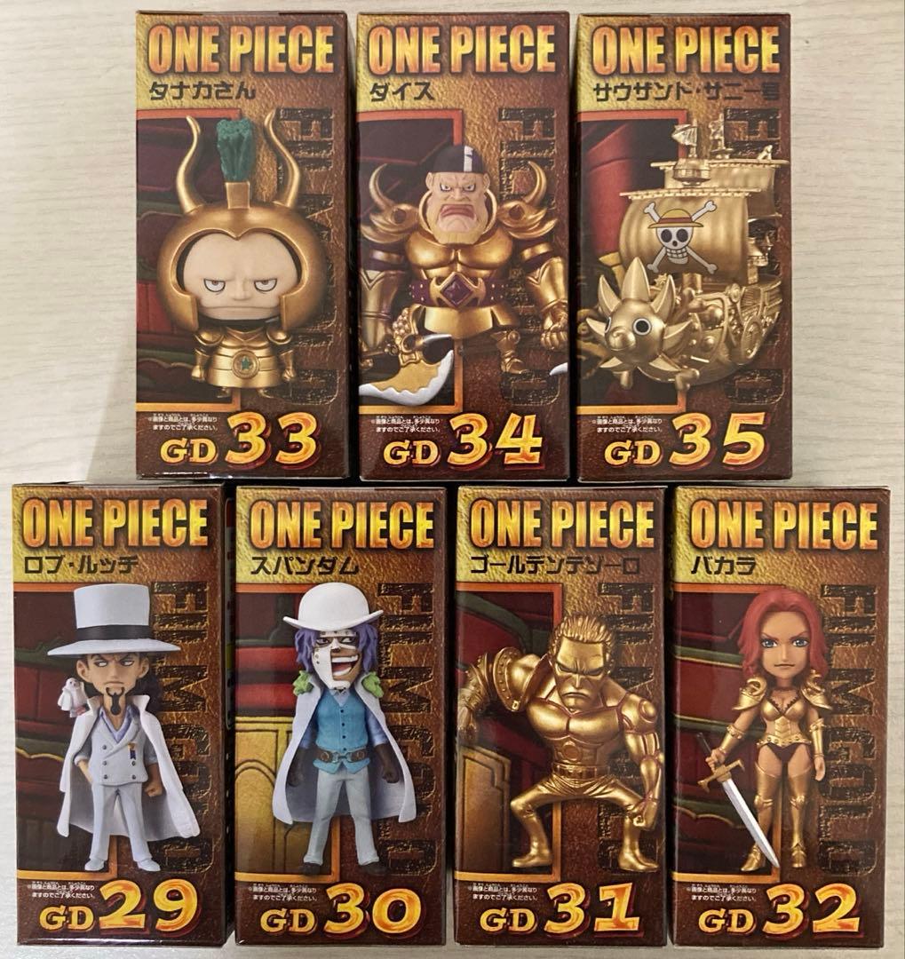 【未開封】 ワンピース ワーコレ FILM GOLD vol.1〜5 全35種