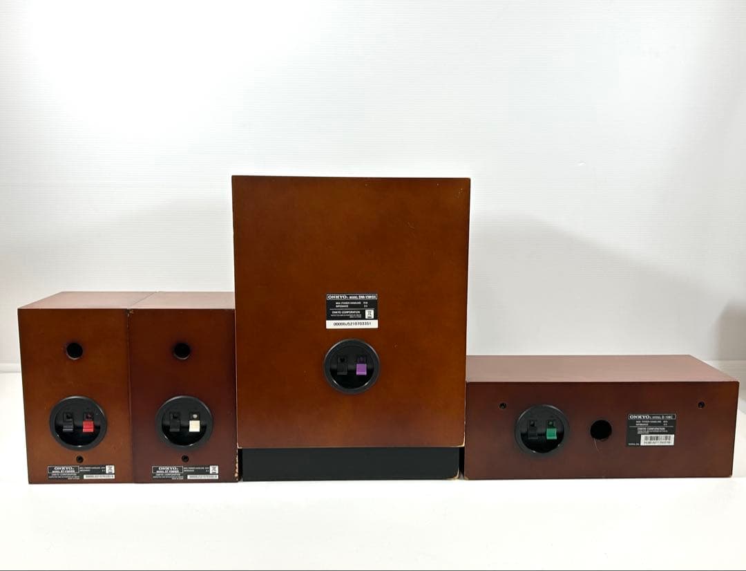 ONKYO オンキョー ホームシアター SA-205HDX センター、ウーファー