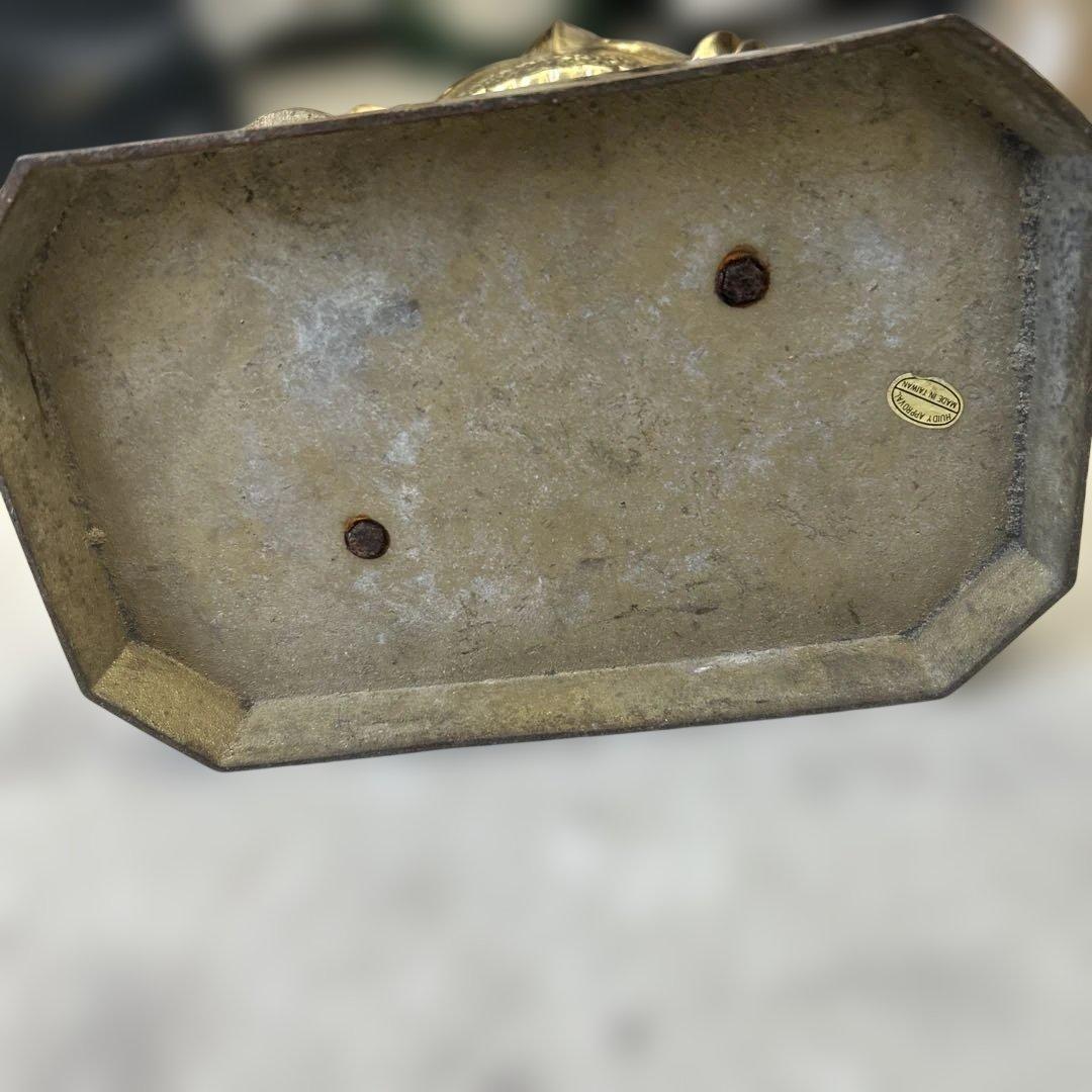 真鍮 西洋騎士 ナイト置物ブラス オブジェ アンティー インテリア ヴィンテージ