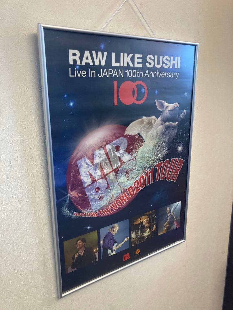 MR.BIG Raw Like Sushi 2011 ポスター B2