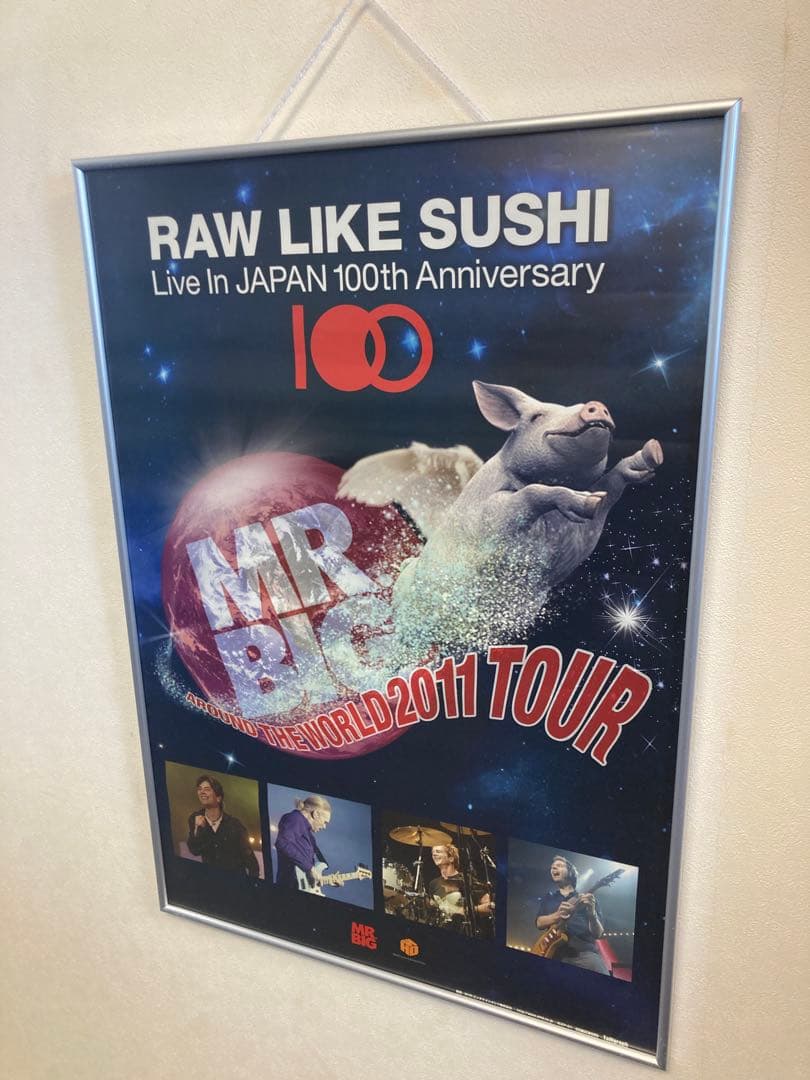 MR.BIG Raw Like Sushi 2011 ポスター B2