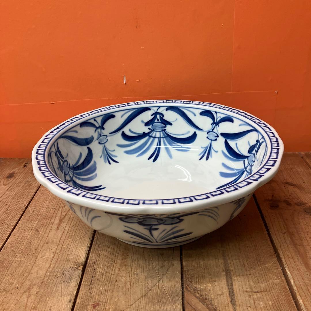 D-4 ヒロココシノ NIKKO ニッコー 食器 大鉢 ボウル 絵付け コラボ