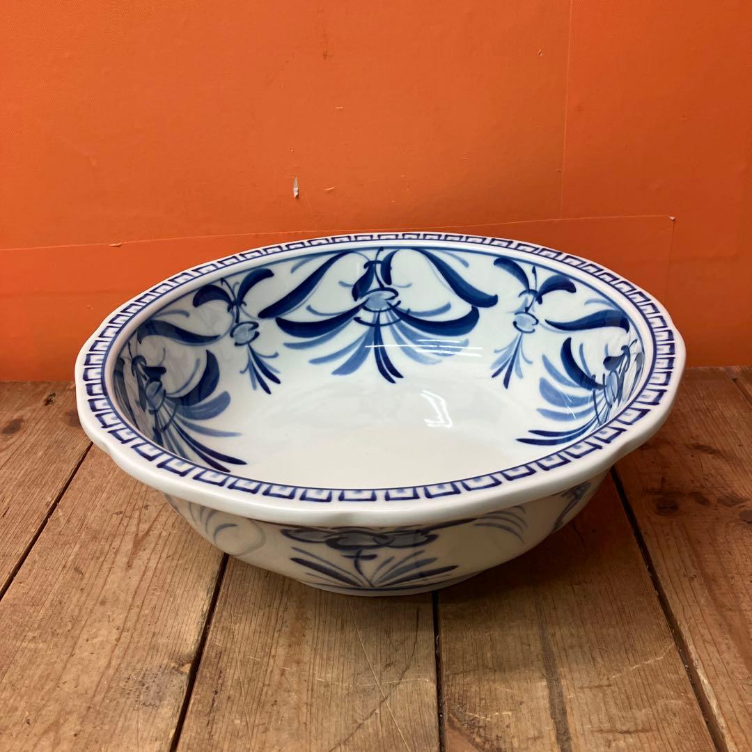 D-4 ヒロココシノ NIKKO ニッコー 食器 大鉢 ボウル 絵付け コラボ