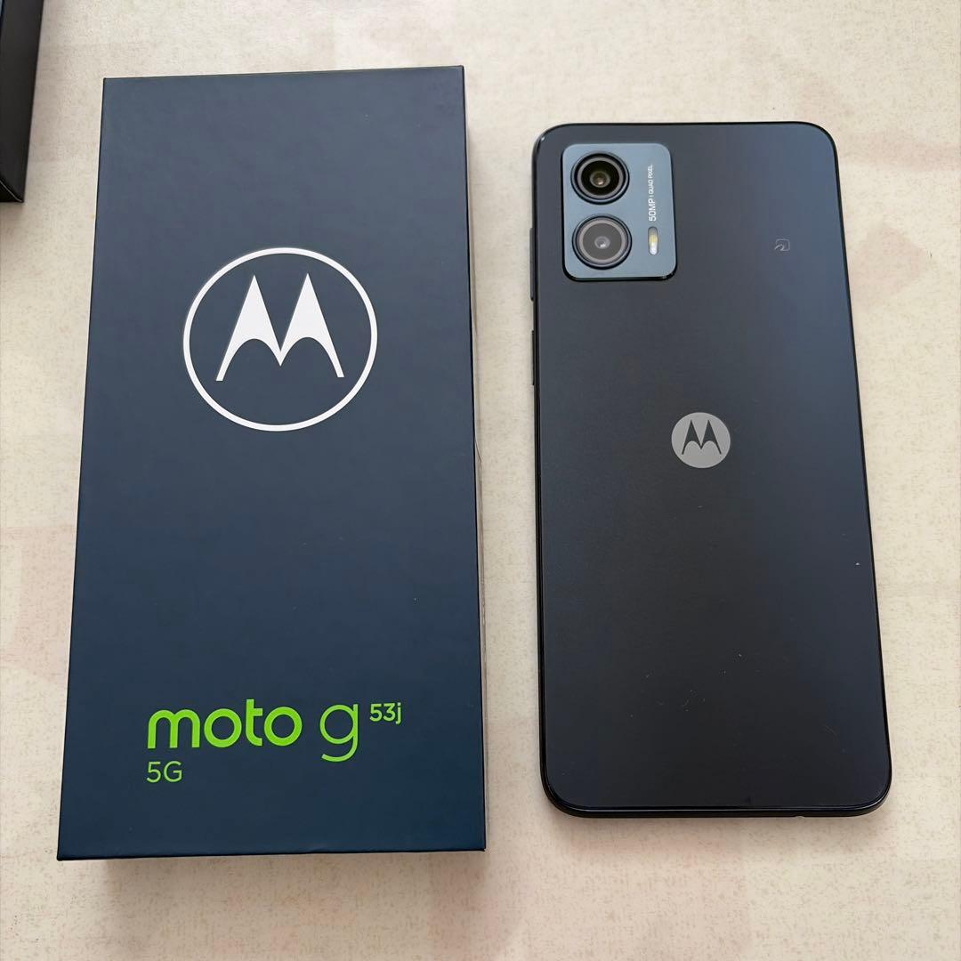 Motorola moto g 53j 5G ブラック