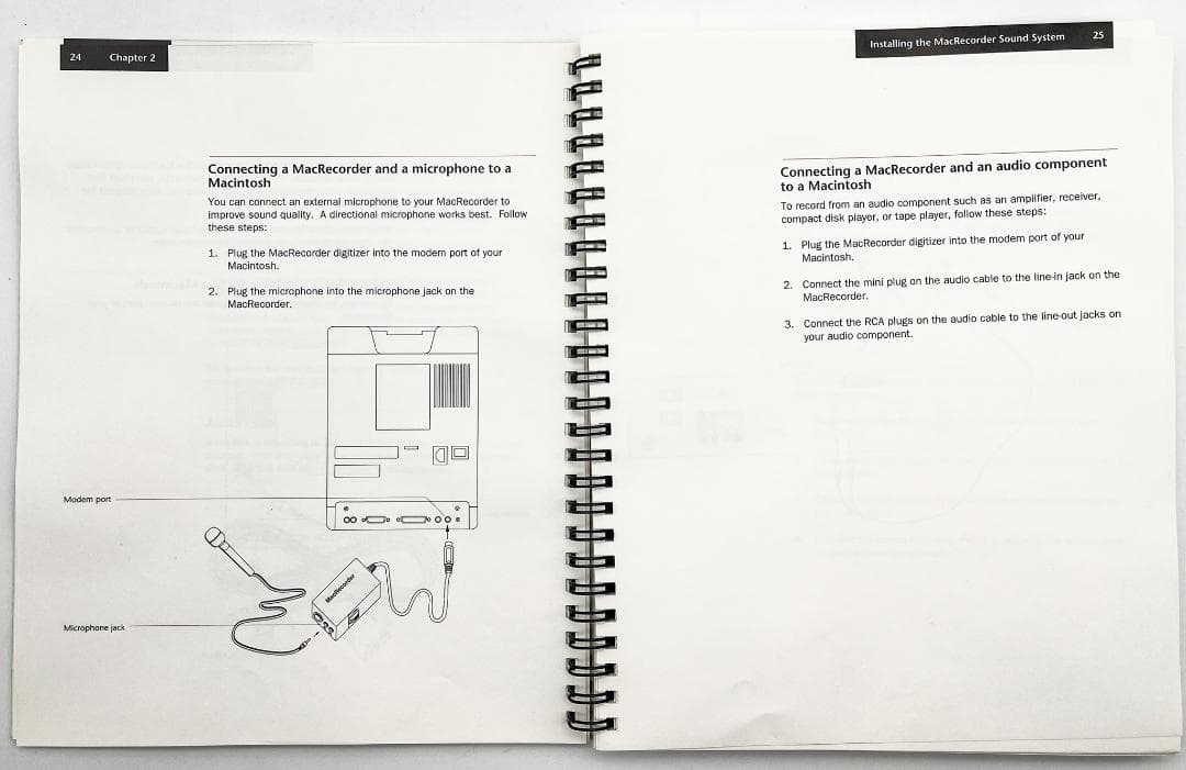 Farallon MacRecorder サウンド入力デバイス ビンテージ