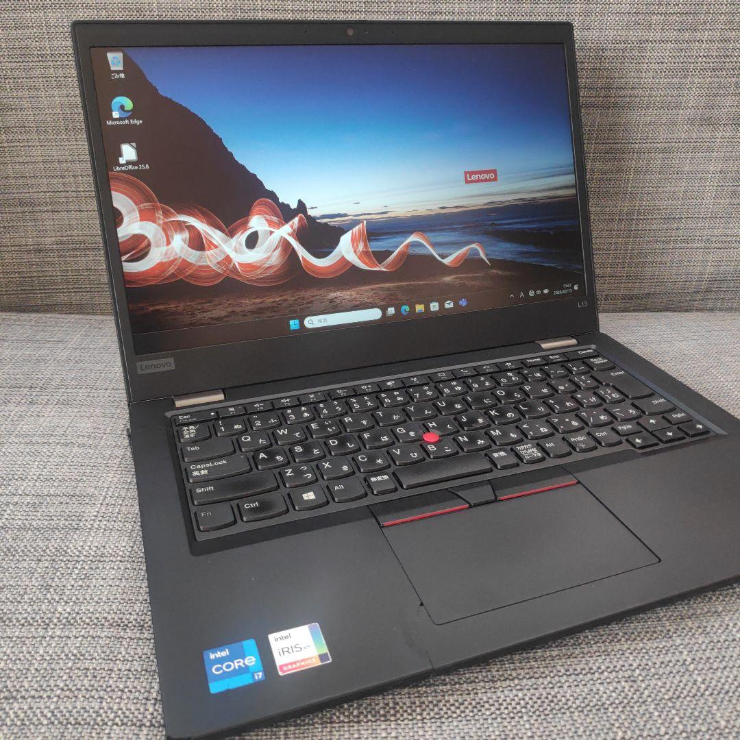 ⭐️バッテリー良好⭐️ThinkPadL13Gen2 i7/16GB/512GB