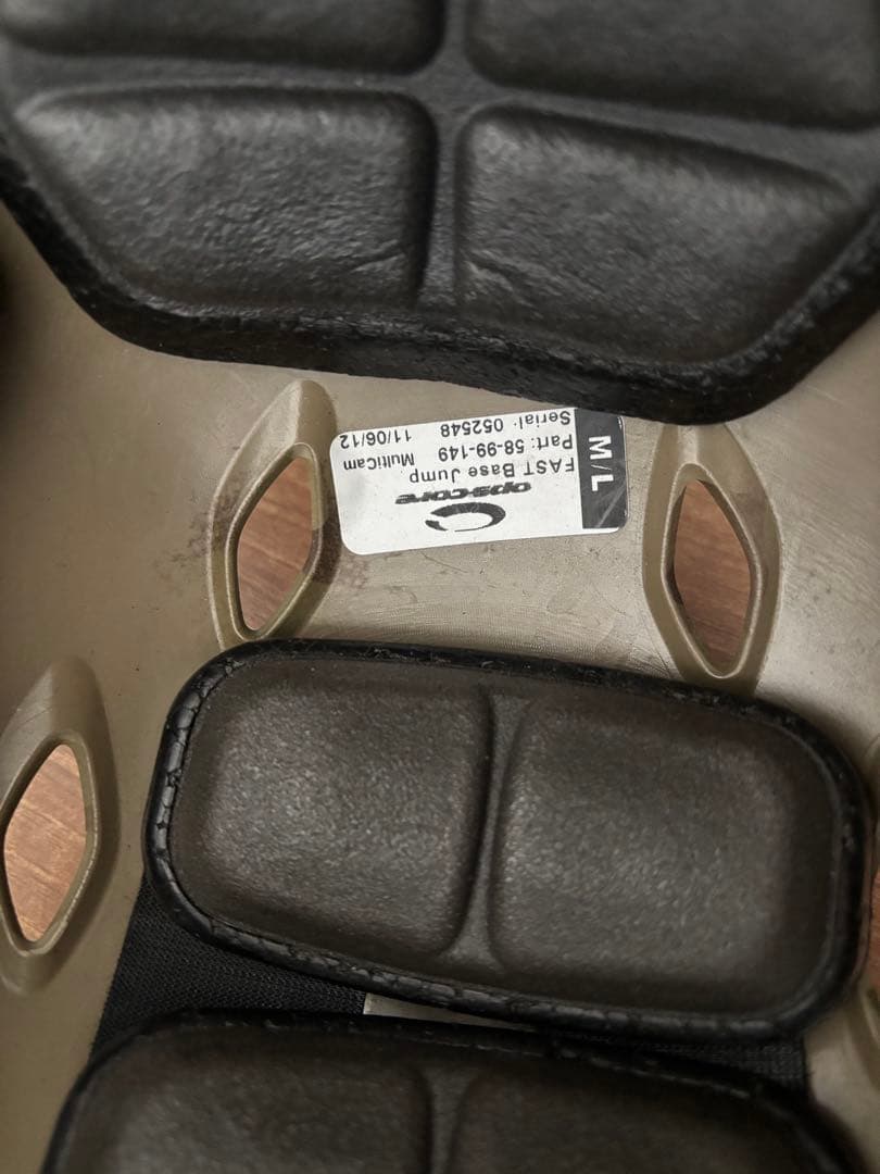 個人装備 opscore fast base jump helmet m/l