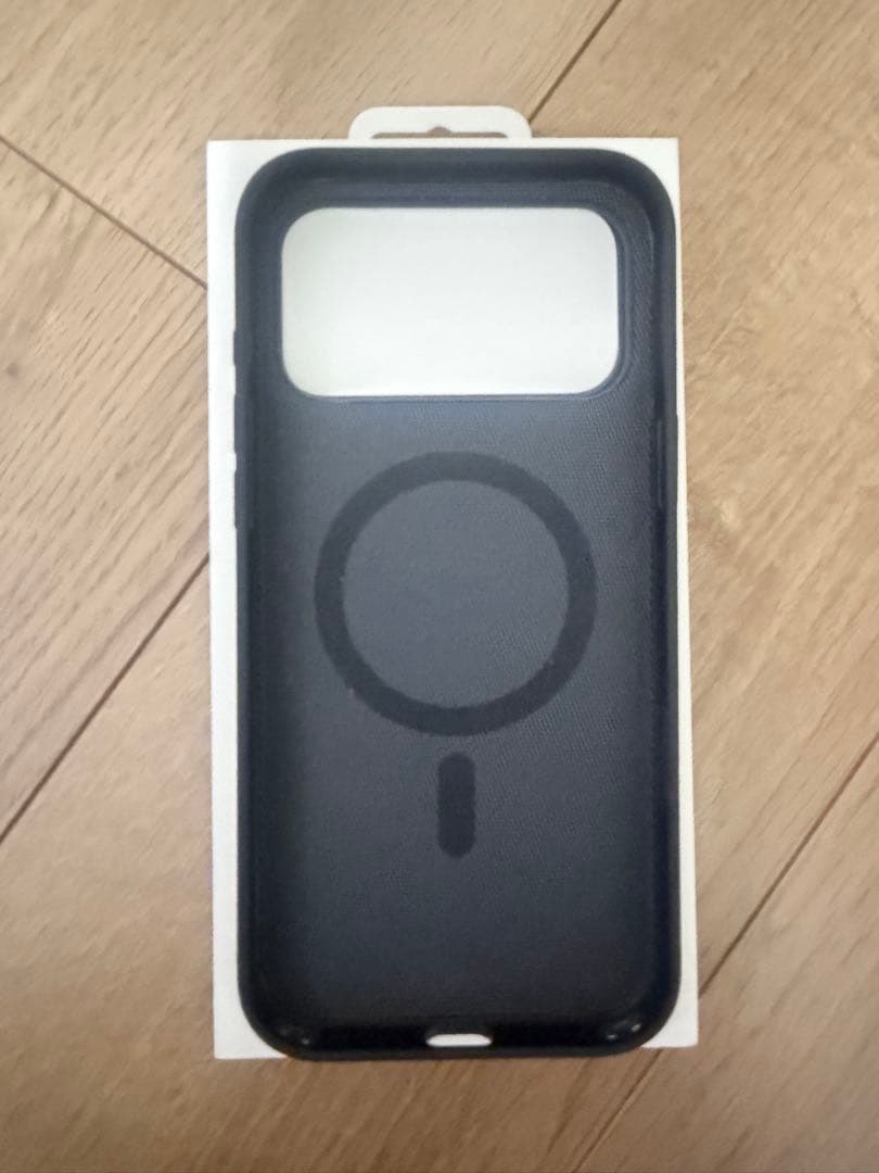 純正　iPhone 17 Pro Max TechWoven Case ブラック