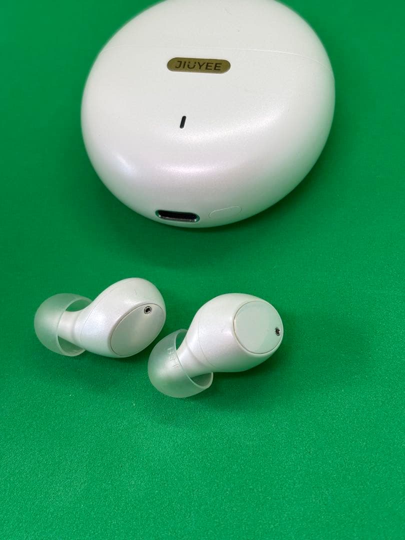 ご*ま様 スマート集音イヤホン JIUYEE Air AI補聴サポート ホワイト