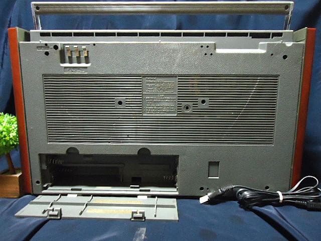 ♪昭和銘機 整備清掃ラジカセ National 「Disco M」RX-5700