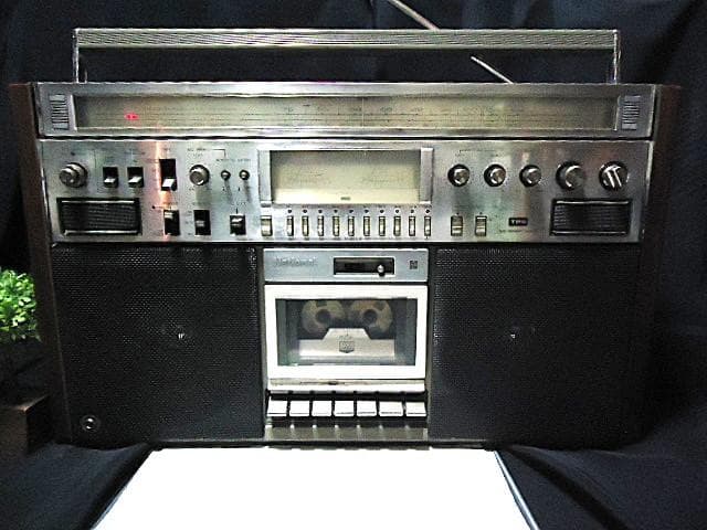♪昭和銘機 整備清掃ラジカセ National 「Disco M」RX-5700