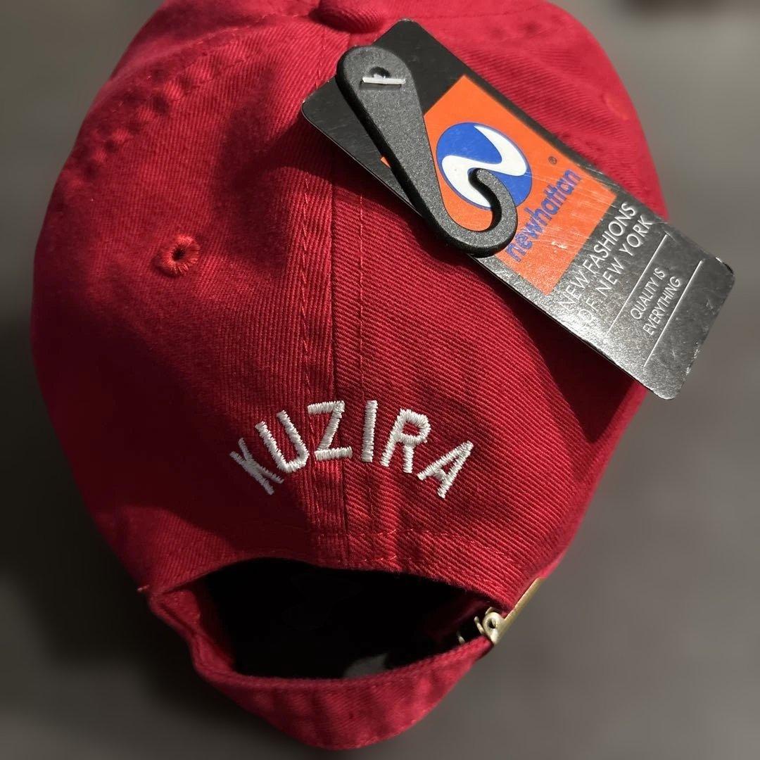 KUZIRA 21Buck キャップ 赤