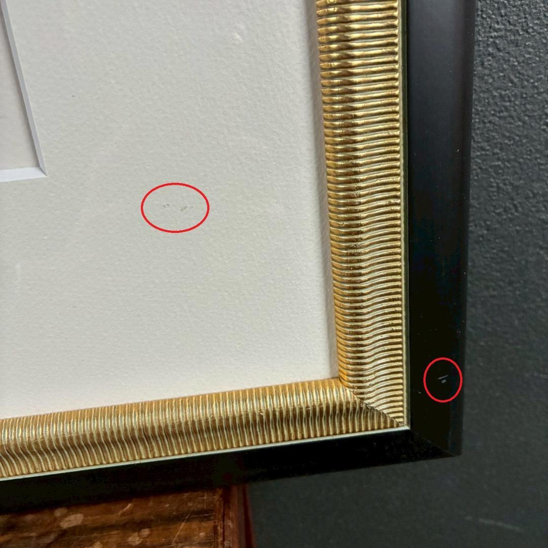 美品 天野喜孝「夜香」リトグラフ 直筆サイン入 限定品 お洒落な額装 FF