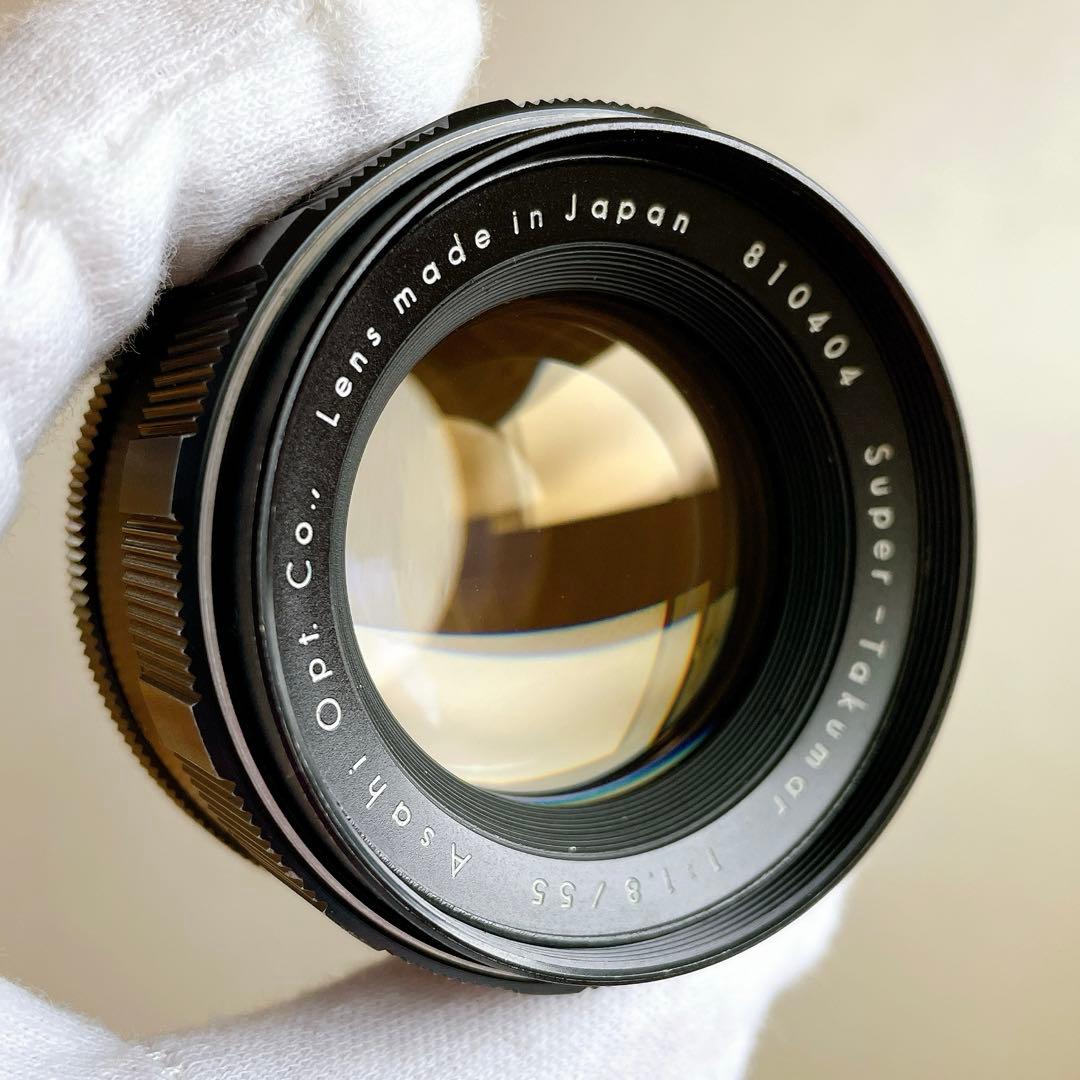 PENTAX Super-Takumar 55mm f1.8 分解清掃済み