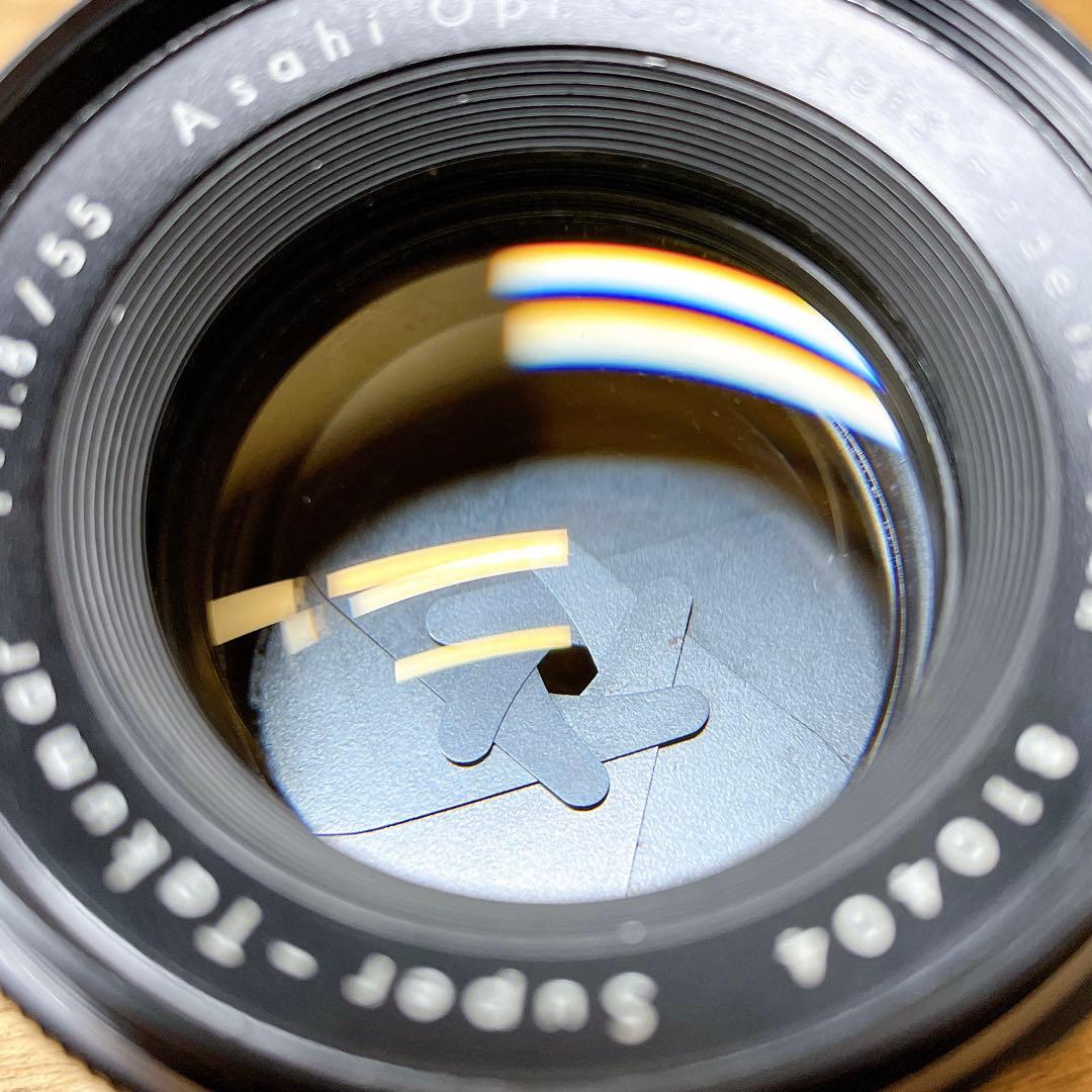 PENTAX Super-Takumar 55mm f1.8 分解清掃済み