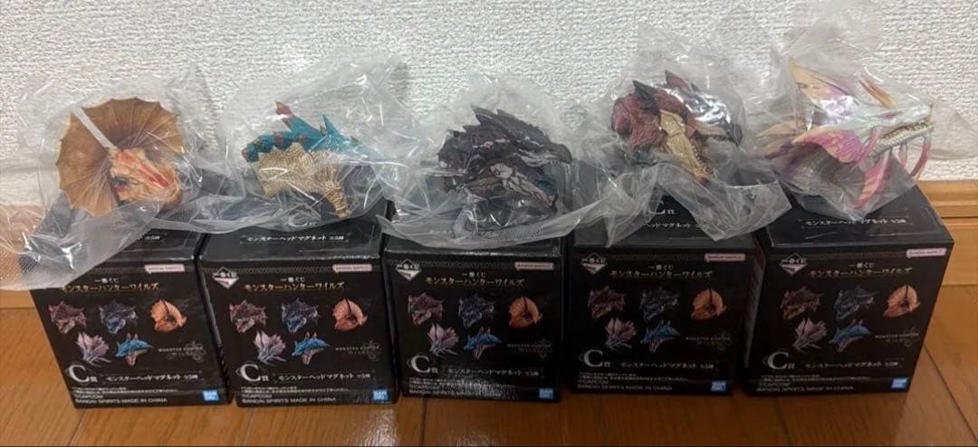 モンスターハンターワイルズ一番くじ A.B.C.ラストワン賞 その他下位賞セット