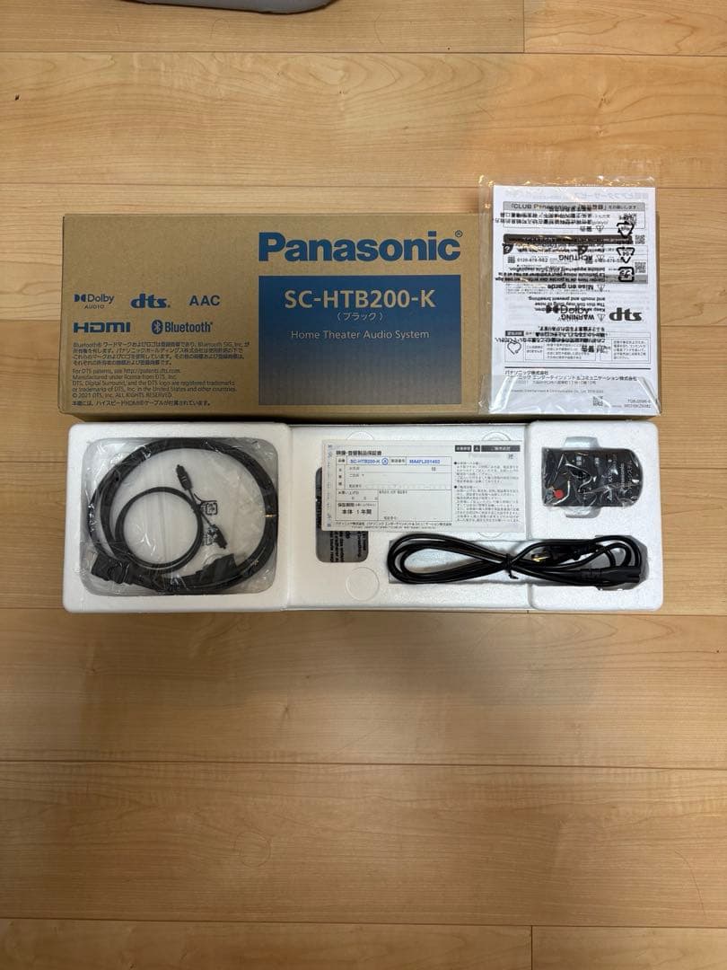 Panasonic SC-HTB200-K サウンドバー