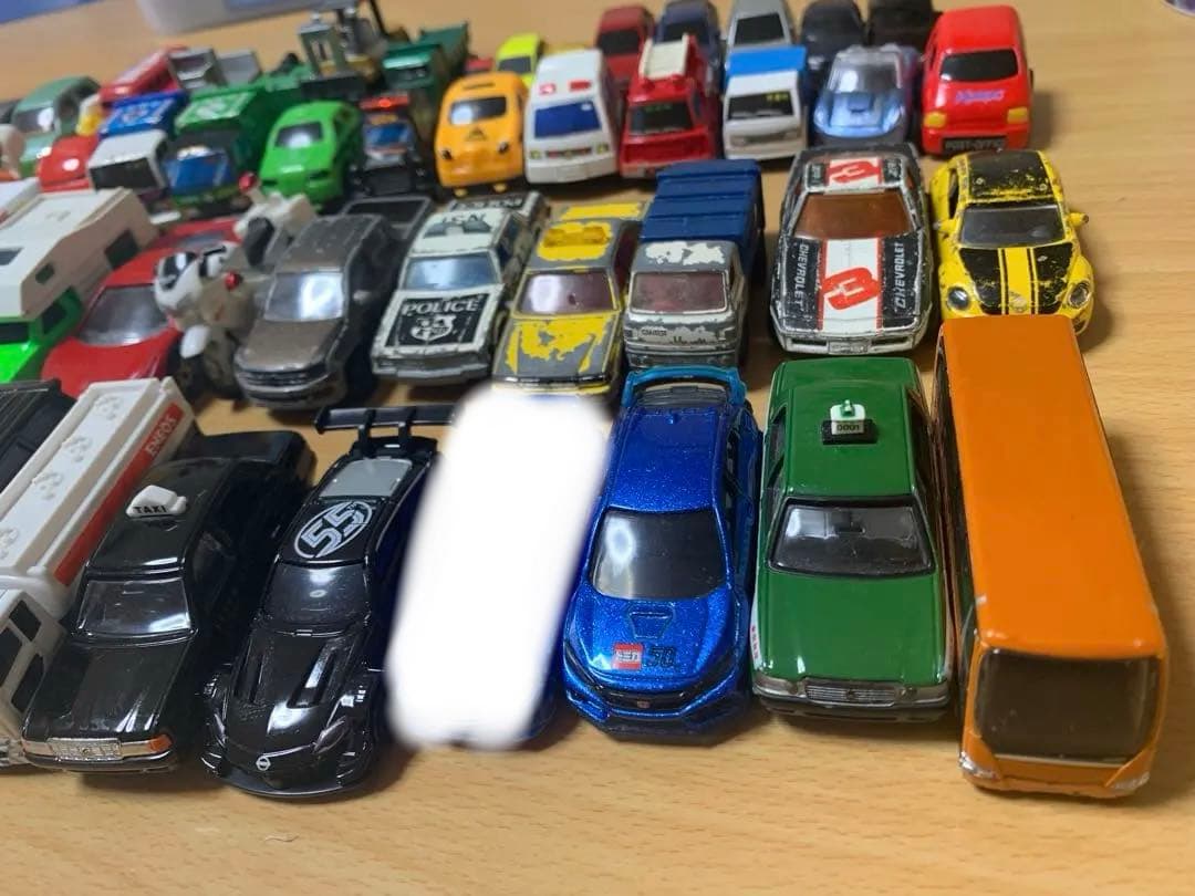 スーパーオートトミカビル　ミニカー70台セット