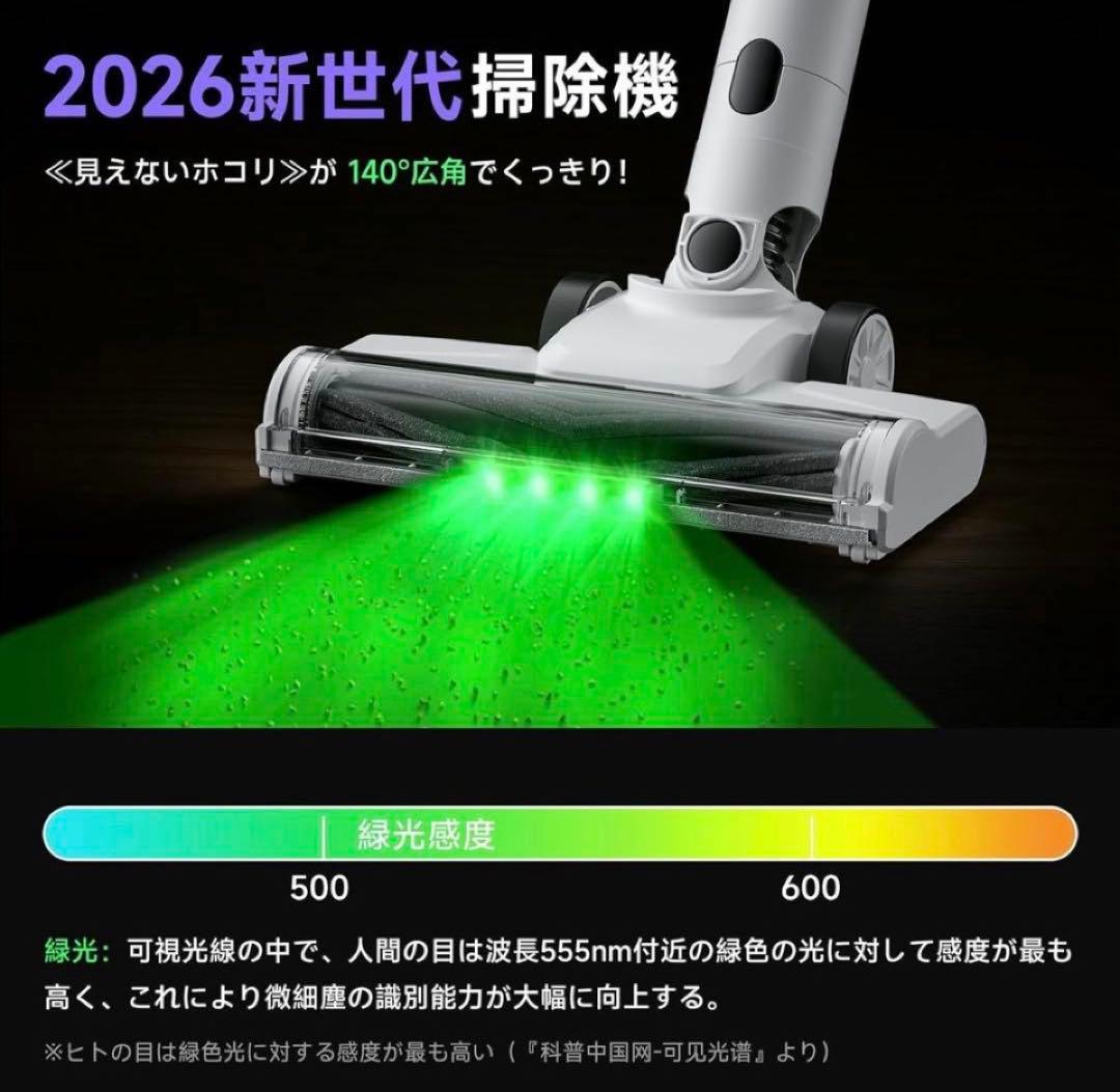 掃除機 コードレス クリーナー 強力吸引 自立式 軽量 低騒音 ギフト 家電