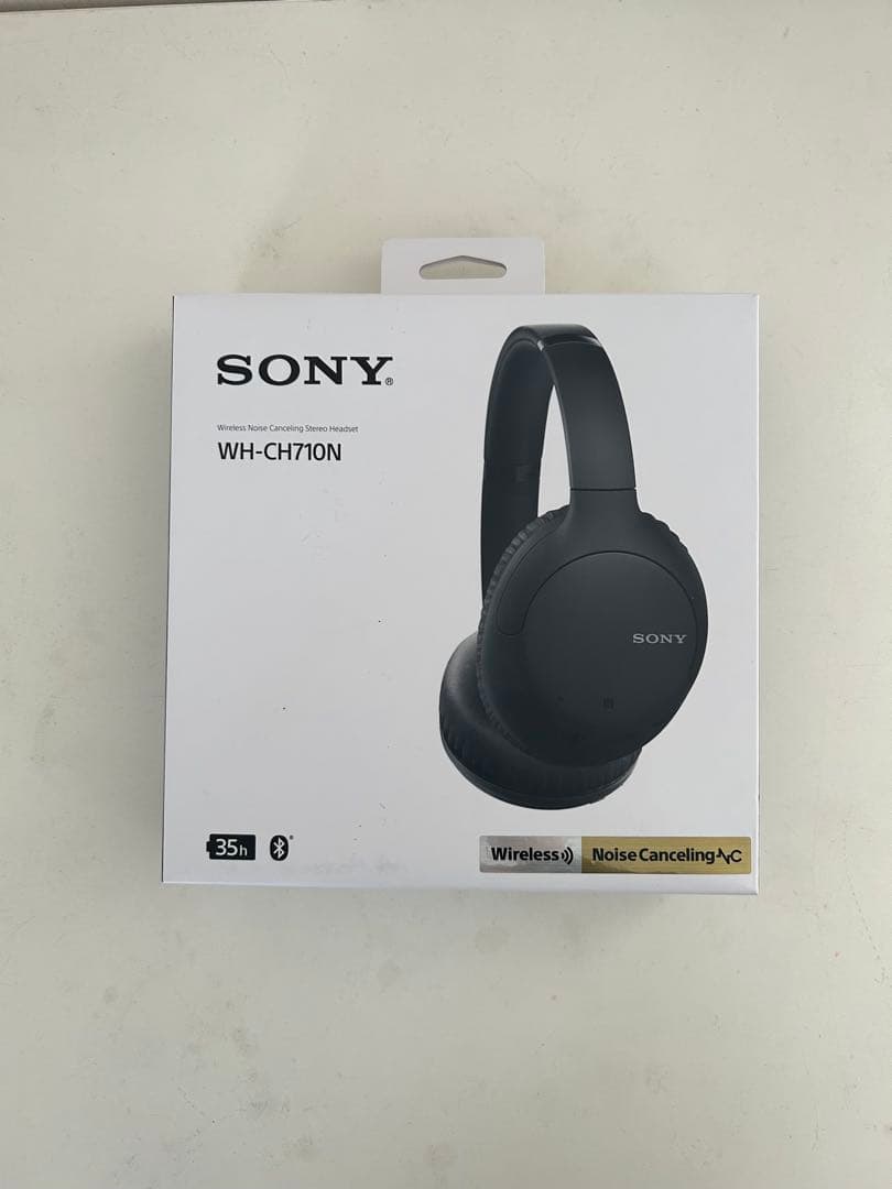 ソニー ワイヤレスヘッドホン WH-CH710N ブラック