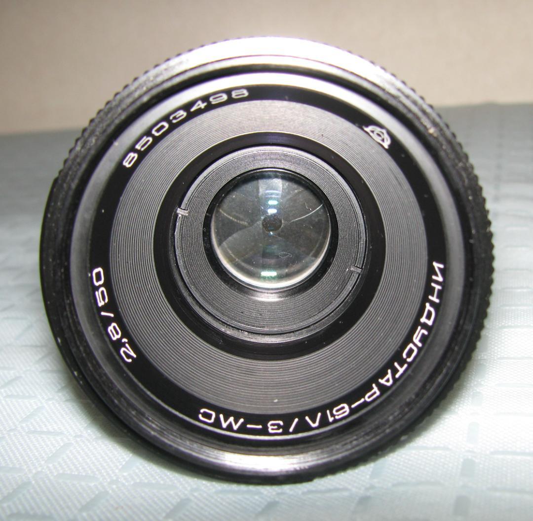 超レア★マクロロシア製オールドレンズIndustar-61L/Z50mmf2.8