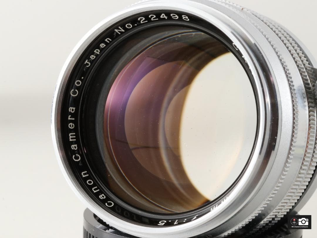 希少美品Canon 50mm F/1.5 ライカＬマウントレンズ整備済