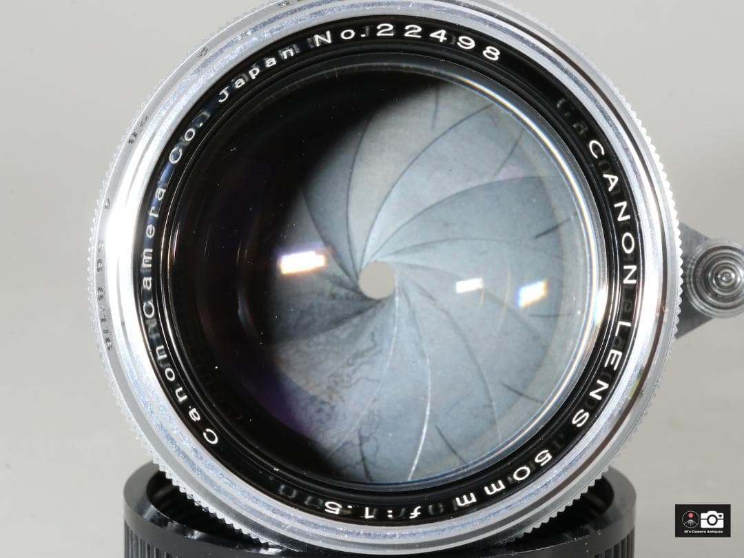 希少美品Canon 50mm F/1.5 ライカＬマウントレンズ整備済
