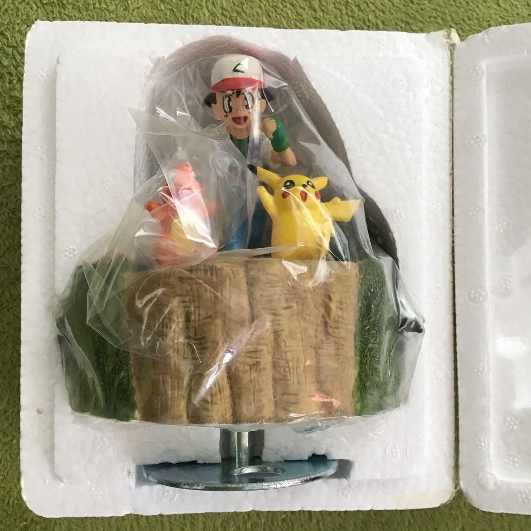 希少 90s ポケモンオルゴール サトシとポケモン TOMY 未使用品