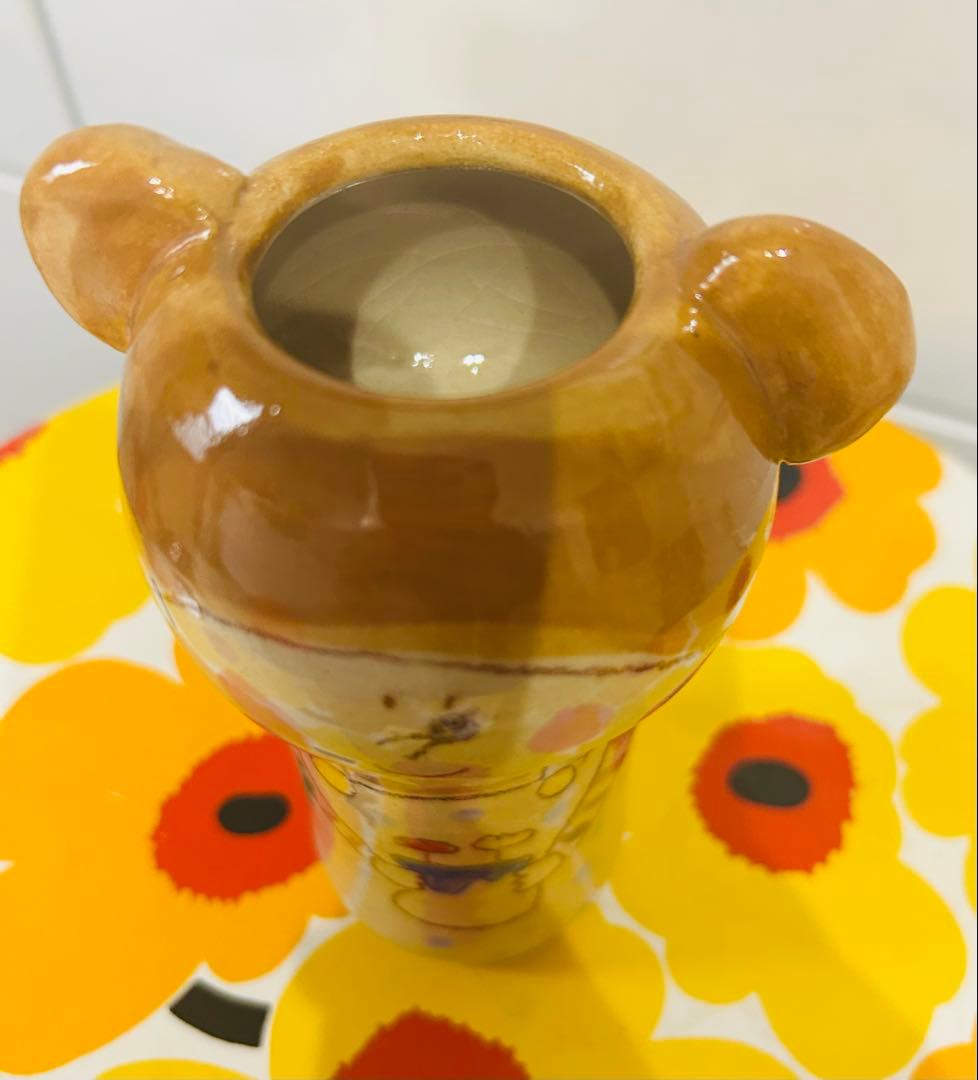 cosaelさん　　くま花瓶