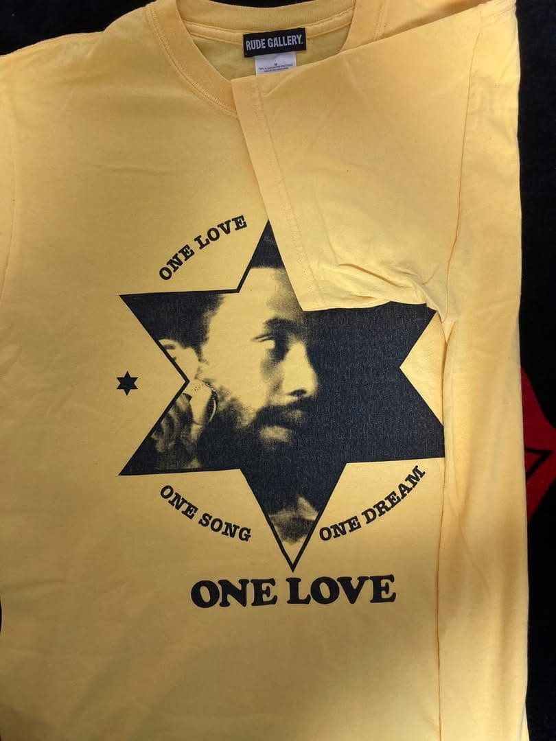 RUDE GALLERY×ONE LOVE TシャツM