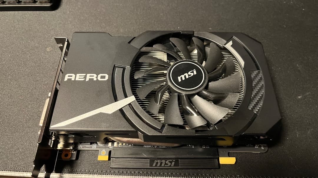 グラフィックボード・グラボ・ビデオカード MSI GTX 1060 AERO ITX 6GB OC