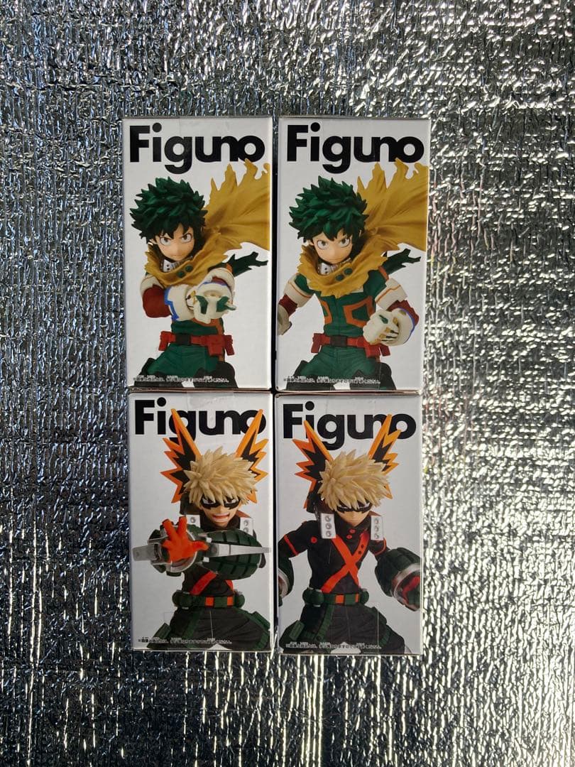 Figuno 僕のヒーローアカデミア フィギュア 4体セット