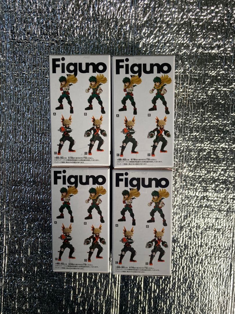 Figuno 僕のヒーローアカデミア フィギュア 4体セット