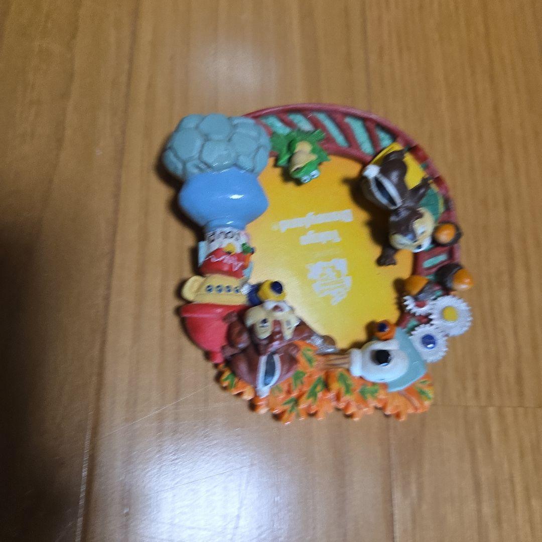 東京ディズニーランド　ディズニーキャラクター　古いミニフォトフレーム　4個セット