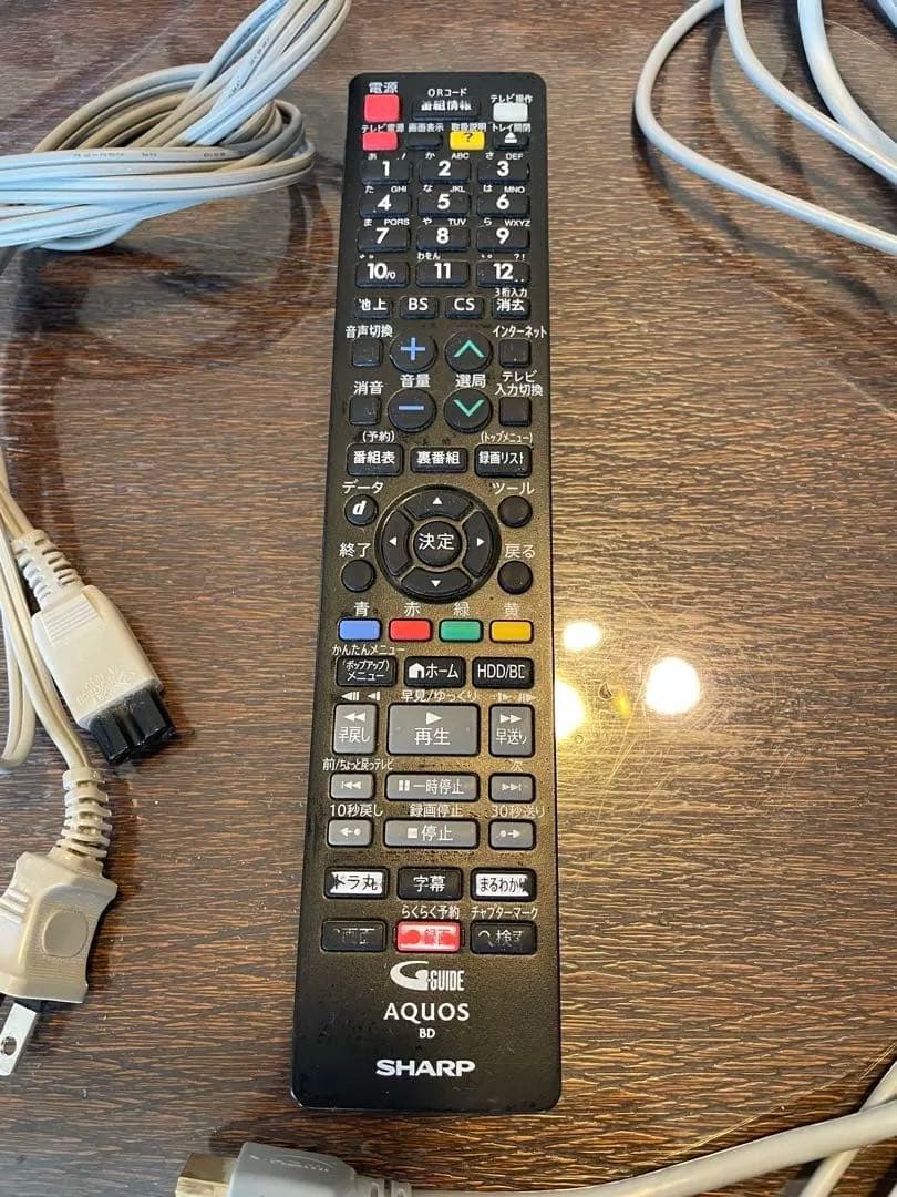 シャープ　AQUOSブルーレイレコーダー 2B-C05BW1 500GB