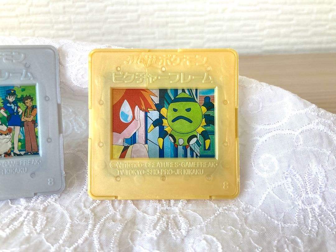 Meiji ポケモン ピクチャーフレーム 3点 #カスミ、ピカチュウ、リザードン