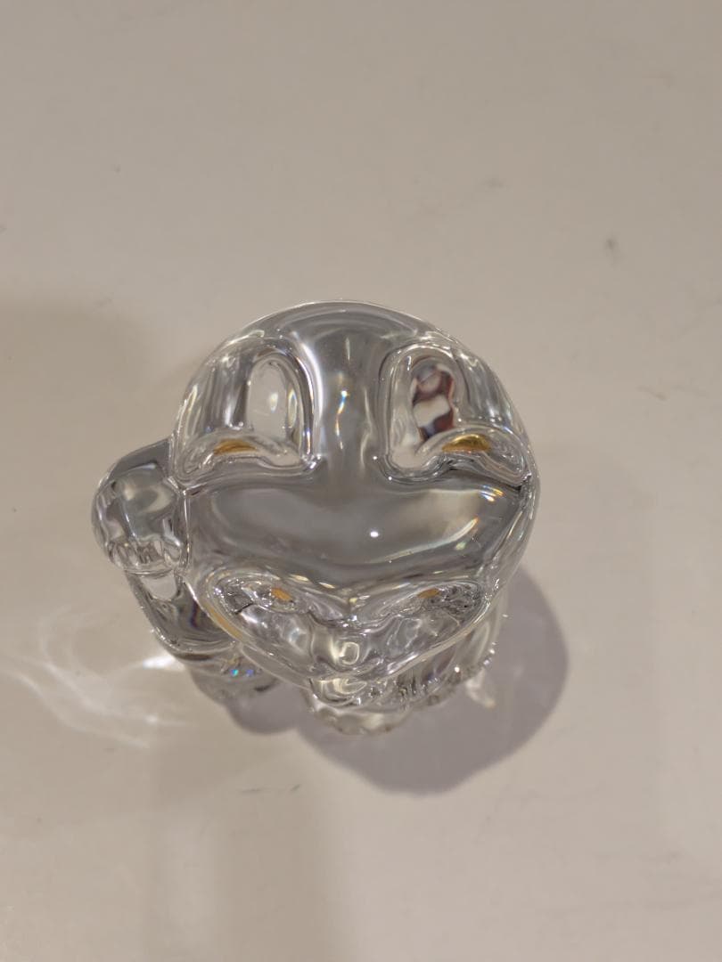 Baccarat クリスタル まねき猫 置物 2607786 Sサイズ 箱有