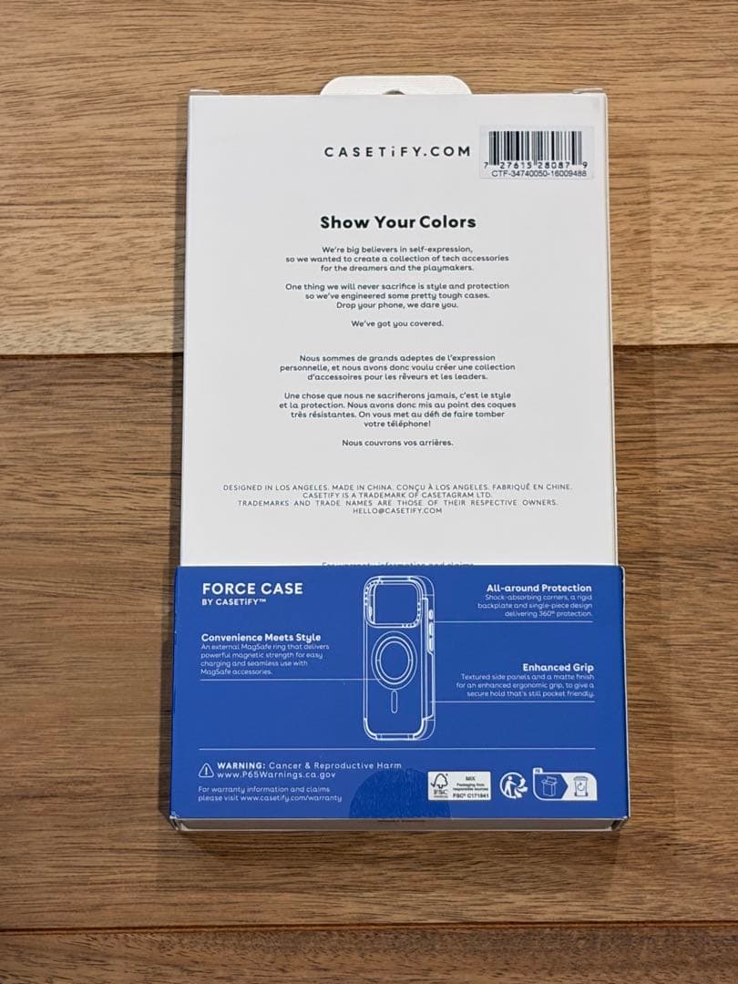 【日本未発売/即納】CASETiFY iPhone Air Force Case
