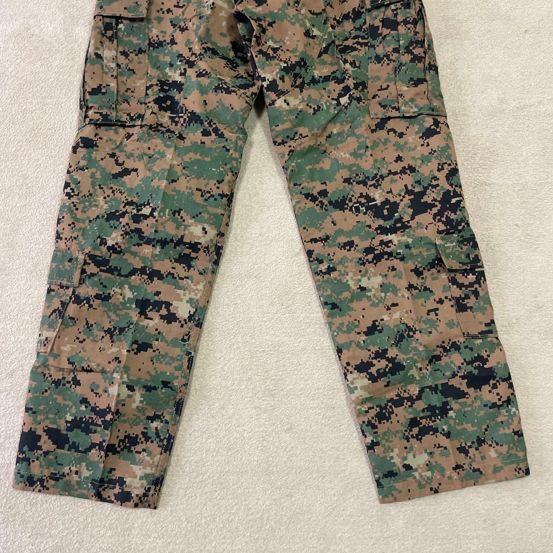 実物 米軍放出 FROG コンバットシャツ WOODLAND MARPAT