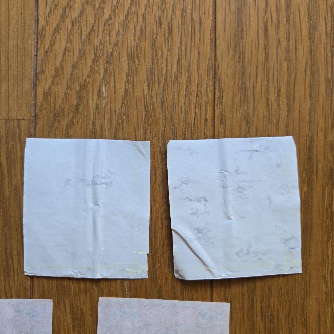 赤毛のアン ロッテガム1979年外装紙 包み紙シール包み紙2枚あり10枚セット