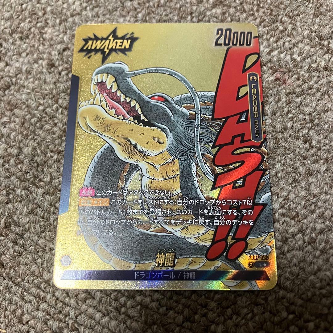 神龍 孫悟飯:青年期 パラレル 2枚