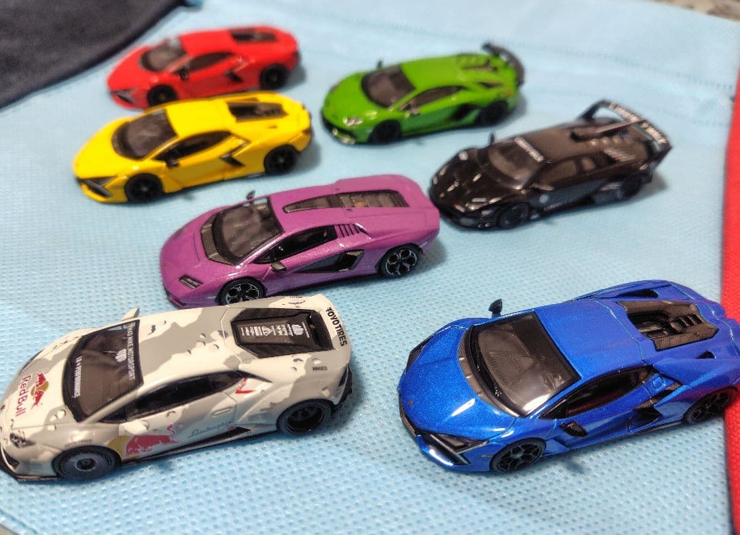 1/64 MINI GT ランボルギーニ　色々7台セット