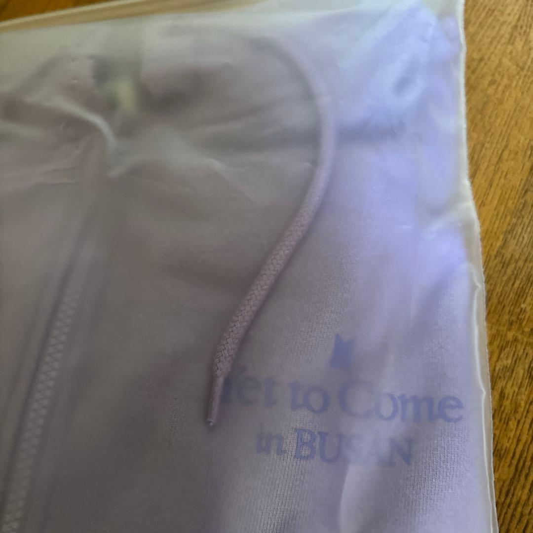 ZIP-UP HOODIE (L, M) パープル