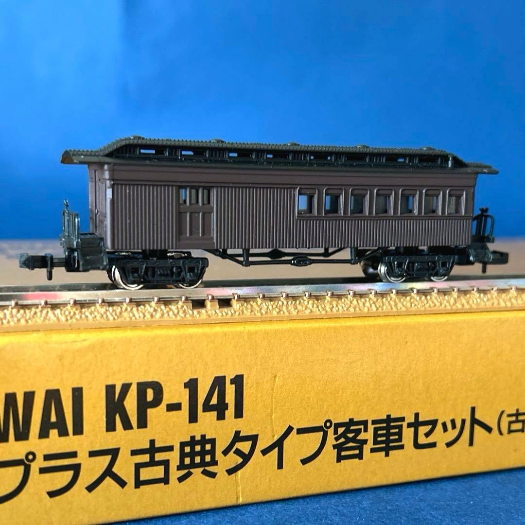 KAWAI カワイ　KP-141 B6蒸気機関車＋古典タイプ客車セット　限定品