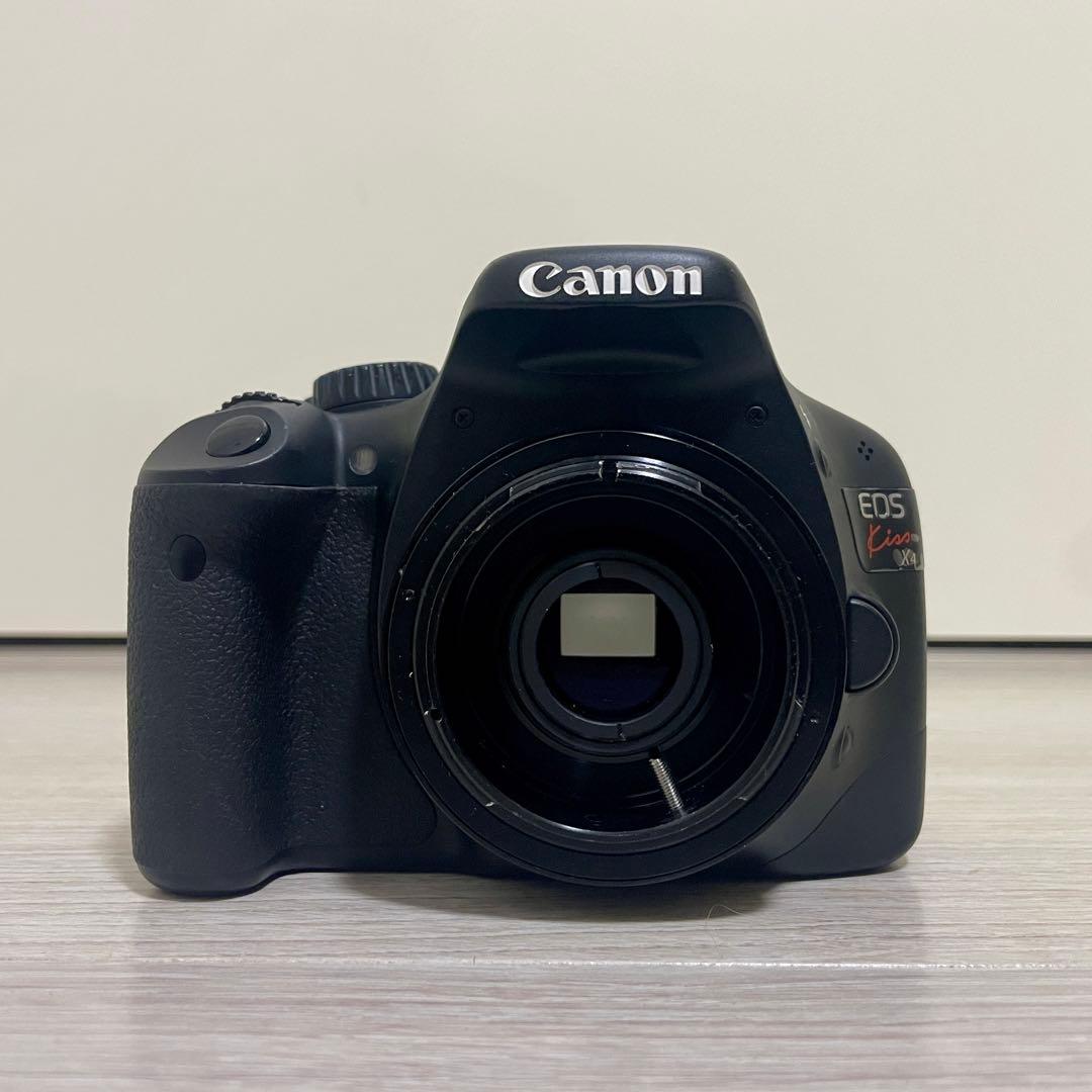 届いてすぐ撮影可！EOS Kiss X4 + 伝説のレンズ f1.2 豪華セット