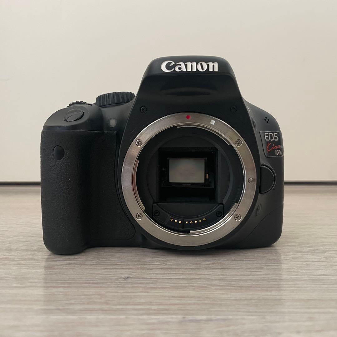 届いてすぐ撮影可！EOS Kiss X4 + 伝説のレンズ f1.2 豪華セット