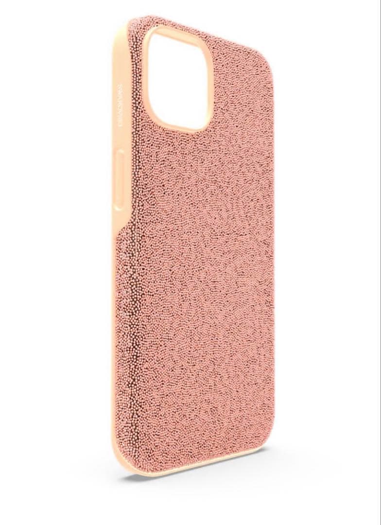 SWAROVSKI スマホケース（iPhone14）ローズゴールド